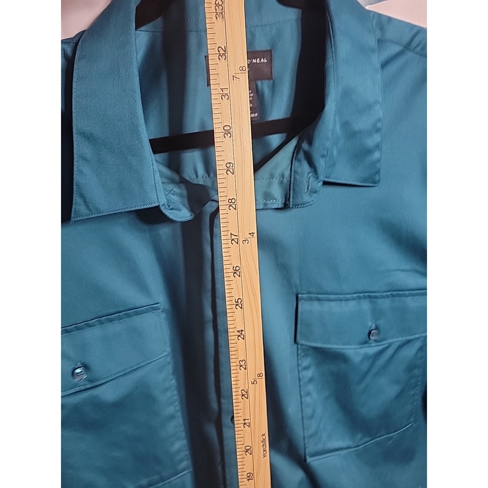 Shaquille Oneal Shirt Men 3xl Forest Green Big Fit Cooling Stretch Spread Sharp - Picture 3 of 7